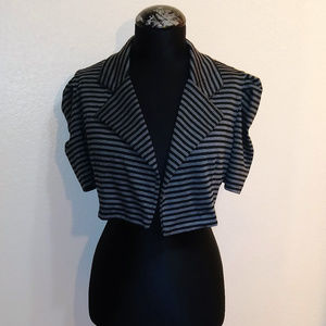BONGO striped crop jacket L
